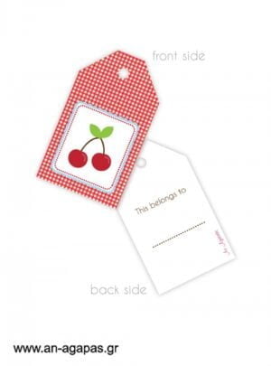 Gift  tags  Cherry